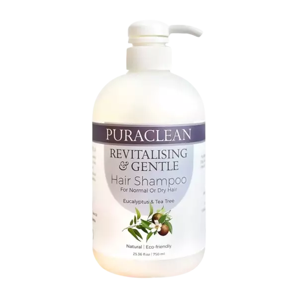 <font size="3">Revitalising and Gentle Hair</font><br><font size="5" color="black">Shampoo</font>