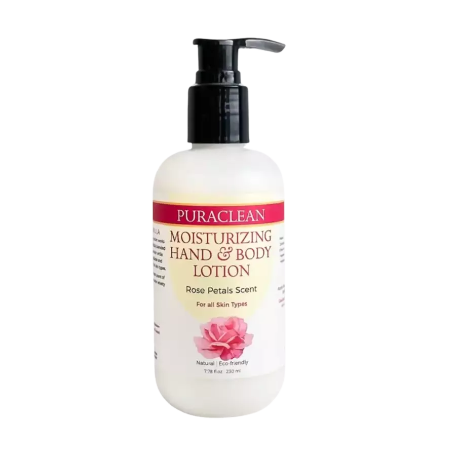 <font size="3">Moisturising </font><br><font size="5" color="black">Hand & Body Lotion</font>