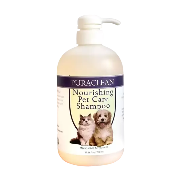 <font size="3">Nourishing</font><br><font size="5" color="black">Pet Care Shampoo</font>